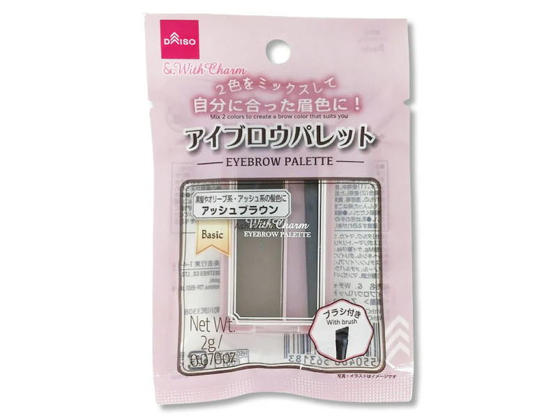 ＆．ＷｉｔｈＣｈａｒｍ　アイブロウパレット　アッシュブラウン